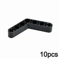 thumbnail image 1 of MOC Technical Liftarm Beams Bricks DIY Assembles Particles 32348 Modified Bent Brick Educational 39793 39790 Construction Toys 32348-Black, 1 of 6