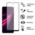 thumbnail image 3 of CoverON Phone Design For T-Mobile Revvl V+ 5G / Metro by TMobile Revvl V Plus Case and Screen Protector Tempered Glass, Clear Slim TPU Cover, Purple Flower, 3 of 9