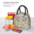 thumbnail image 5 of Salouo Cartoon Owls for Insulated Lunch Bag for Women/Men - Leakproof Cooler Tote Bag Organizer - Reusable Lunch Box for Office Picnic Hiking Beach-One Size, 5 of 6