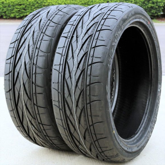 Set of 2 (TWO) Forceum Hexa-R All-Season Passenger Car High Performance Radial Tires-225/45R18 225/45ZR18 225/45/18 225/45-18 95Y Load Range XL 4-Ply BSW Black Side Wall UTQG 400AA