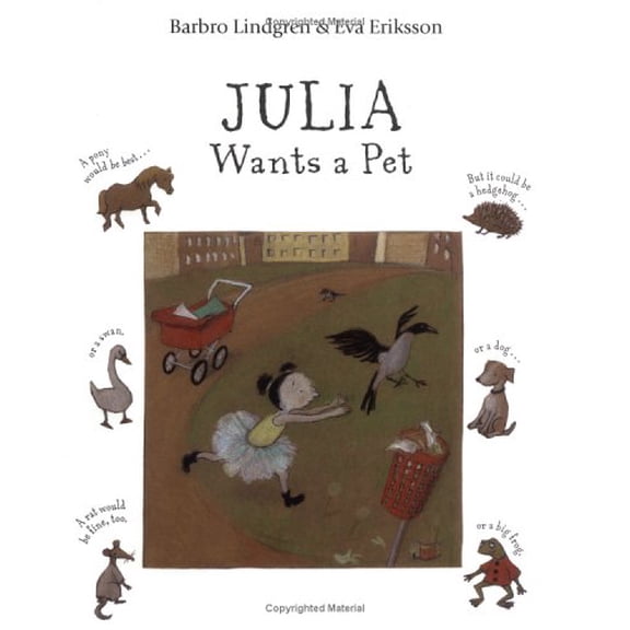 Pre-Owned Julia Wants a Pet (Hardcover) 912965940X 9789129659405