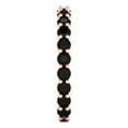 thumbnail image 4 of 1.2 ctw Wedding Band for Women - 18K Rose Gold Natural Onyx Stackable Eternity Ring, 4 of 6
