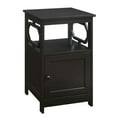 thumbnail image 3 of Omega End Table with Cabinet, Espresso, 3 of 4