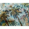thumbnail image 5 of oneOone Silk Tabby Sky Blue Fabric Tree Sewing Fabric By The Yard Printed Diy Clothing Sewing Supplies 42 Inch Wide, 5 of 6