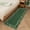 Dark Green, variant on Senfot 2x6 Runner Rug Modern Bordered Washable Non Slip Low Pile Soft Ultra Thin for Hallway Kitchen Entryway Bathroom Green