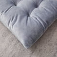 thumbnail image 5 of Hvmvliv Outdoor Chair Cushions Plush Cushion Chair Seat Cushion Soft and Comfortable Thicken Memory Foam Chair Pads for Home Office Dining Chair(45x45cm) Gray, 5 of 8