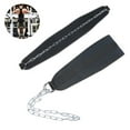 thumbnail image 2 of Strength Training Dip Belt with Chain Body Building Pull Up Belts for Any Waist Size, 2 of 9