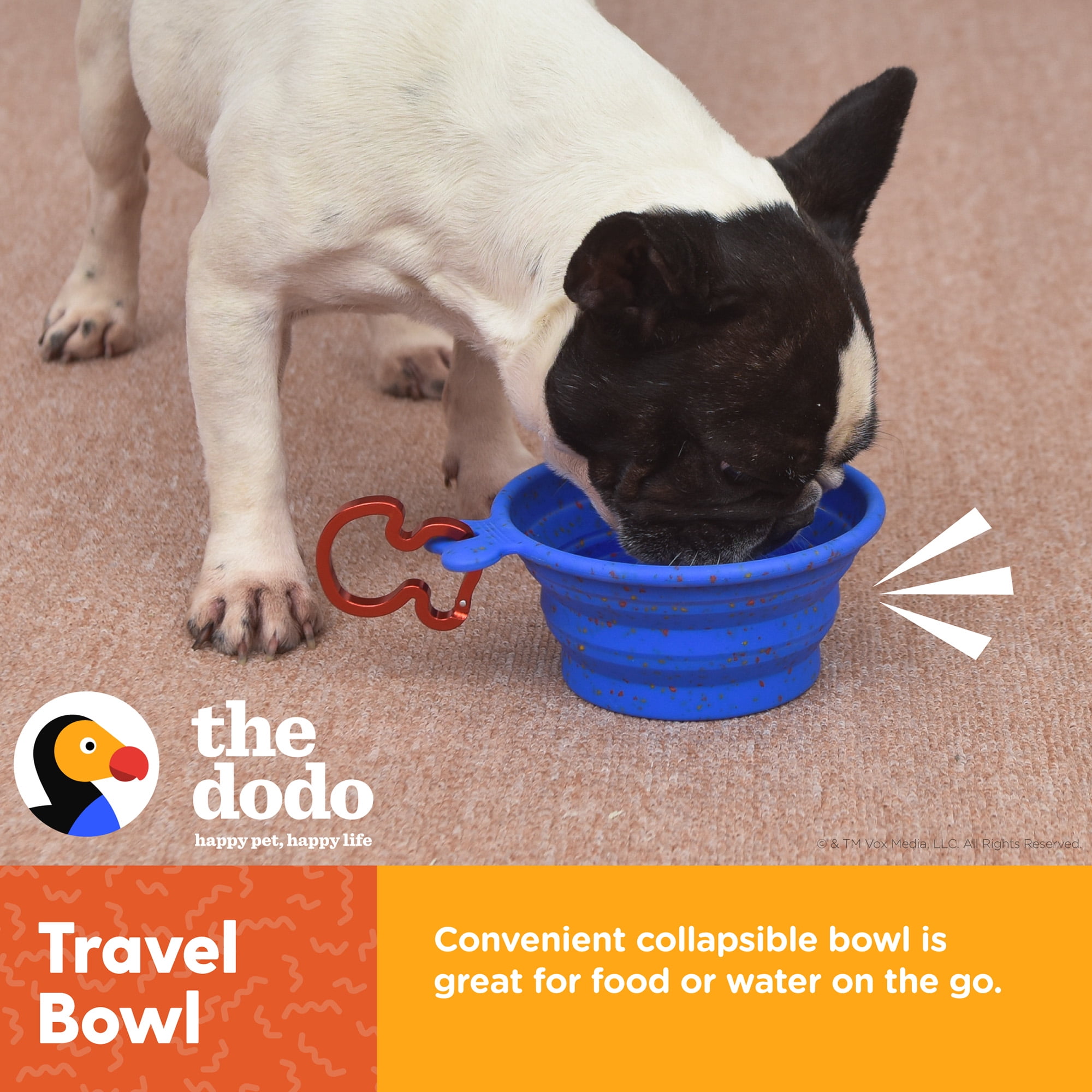Koko Dog Bowl Mat - Ice Blue –