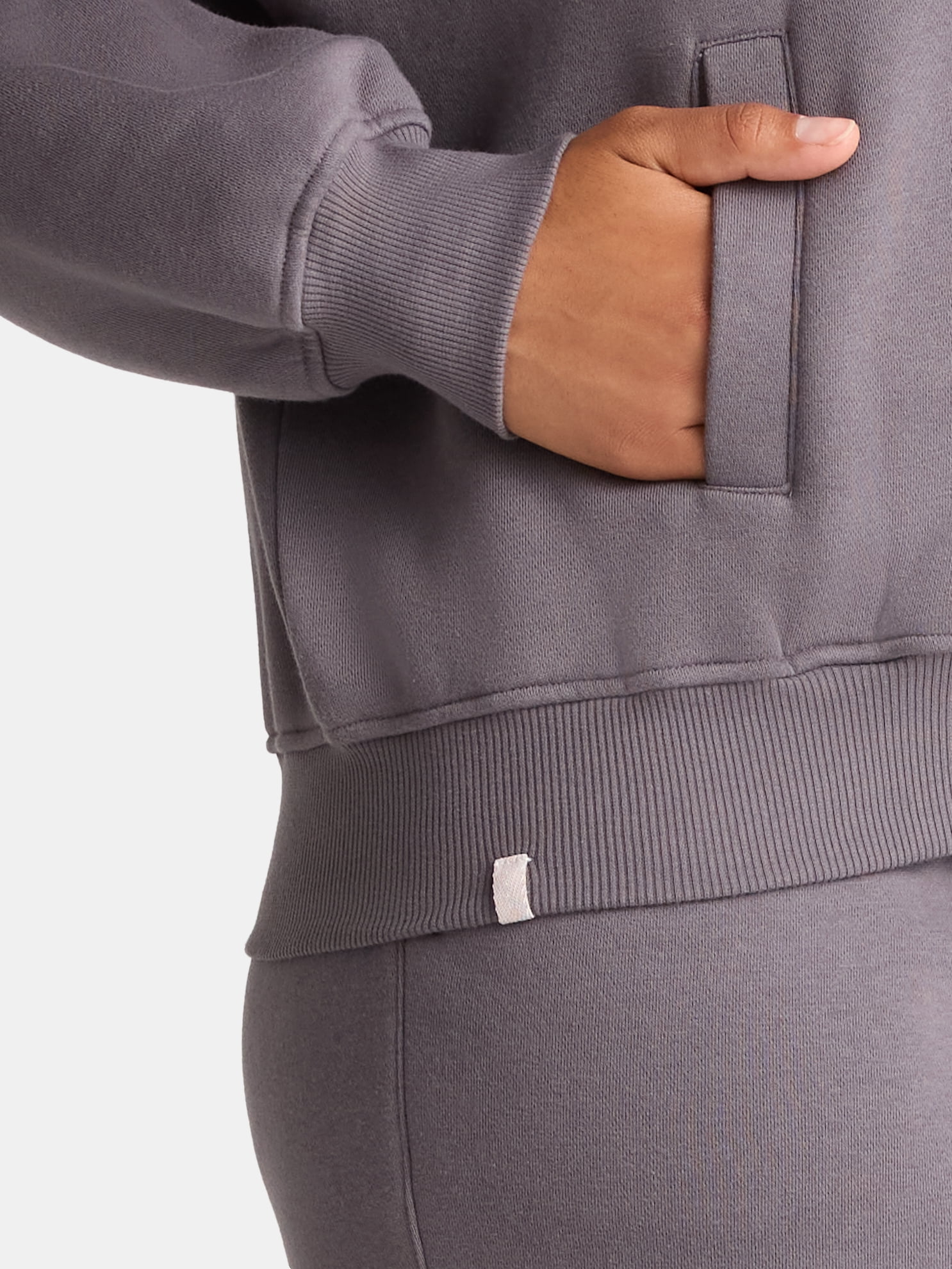Athletic Works Women's Zip Front Fleece Bomber Jacket, Sizes XS-XXXL