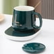 thumbnail image 4 of Calentador de bebidas, posavasos con calentador USB Calentador de taza de inducción por gravedad Temperatura constante para taza de vidrio de leche pa , verde BLESIY Calentador de tazas, 4 of 7