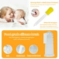 thumbnail image 6 of BUSATIA 10 in 1 Baby Healthcare and Grooming Kit,Safety Newborn Nursery Care Set, with Hair Brush Comb,Nail Clipper,Thermometer,Pacifier Clip,Nasal Aspirator for Newborn Infant Baby-Yellow, 6 of 7