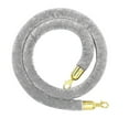 thumbnail image 1 of 1Pcs Rope Velvet 1.5M Crowd Control for Exhibition belts stantions set Celebration Gray, 1 of 9