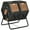 Black#3, variant on Patio Furniture Sets Outsunny Reversible Outdoor Rug Carpet, 9' x 18' Waterproof Plastic Straw Rug, Portable RV Camping Rugs with Carry Bag, Large Floor Mat for Backyard, Deck, Picnic, Beach, Black