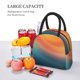 thumbnail image 5 of Balery yellow orange and teal Bolsa de Almuerzo para Mujeres, Caja de Almuerzo, Bolsa de Almuerzo Pequeña Impermeable, Tote de Almuerzo Reutilizable con Gran Capacidad, 5 of 6
