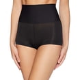 thumbnail image 5 of Maidenform Women's Tame Your Tummy Shaping Boyshort with Cool Comfort® Fabric Black L, 5 of 6