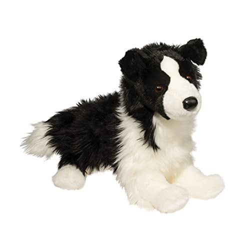 Douglas Chase Border Collie Dog Plush Stuffed Animal