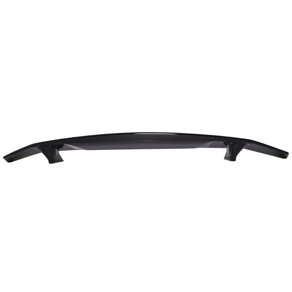 Ikon Motorsports Compatible with 2 Post Universal Rear Trunk Spoiler Wing Gloss Black ABS