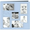 Pioneer Embossed Collage Frame Post Bound Album 12"X12"-Baby - Blue