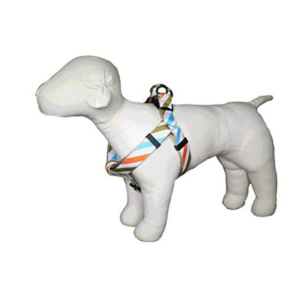 Paw Paws Side Stripe Dog Harness, Multicolored Walmart.com