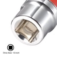 thumbnail image 3 of Unique Bargains 1/2-Inch Drive by 21mm Shallow Socket w Red Band, Cr-V, 6-Point, Metric, 3 of 4
