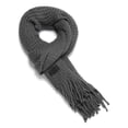 thumbnail image 6 of Wide Knit Ribbed Scarf, 6 of 6