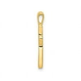 thumbnail image 3 of 14K Yellow Gold Cross Pendant Necklace with Chain, 3 of 4