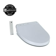 TOTO WASHLET K300 Electronic Bidet Toilet Seat with Instantaneous Water Heating, PREMIST and EWATER+ Wand Cleaning, Elongated, Cotton White - SW3036R#01
