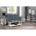 thumbnail image 5 of Pemberly Row Coffee Table in White and Brown Wood Finish, 5 of 5