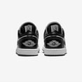 thumbnail image 5 of Ni - ke Ni - ke Women's Air Jordan 1 Low Shoes Black White Panda DC0774-101, 5 of 5