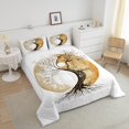 thumbnail image 4 of Erosebridal Tree Of Life Bedding King Comforter Set,Tree Branches Comforter Sets King Size,Nature Room Decorative,Reversible,Microfiber,3 Pieces, 4 of 8