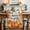 White, variant on Table Runner Dresser Scarves 36 Inch Long,Hello Fall Thanksgiving Pumpkin Linen Dining Table Runners Maple Leaves Orange Black Tabletop Scarf for Wedding Holiday Party Kitchen