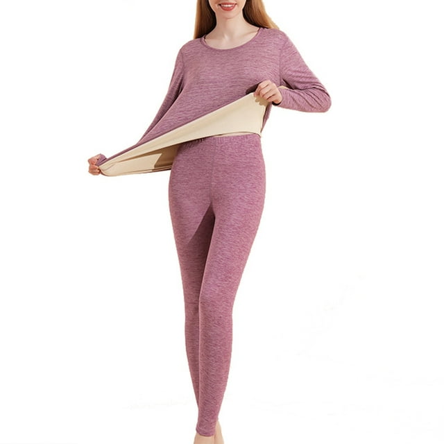 Thermal Underwear Set Warm Unisex Long Sleeve Winter Base Layer Thermal Shirt