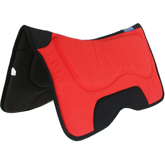 Horse SADDLE PAD 32"x32" Western Contoured Neoprene Shock Absorbing 39183RD