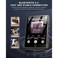 thumbnail image 2 of Reproductor MP3 HOVOYNN 128 GB Bluetooth 5.3 Pantalla táctil de 2.8 pulgadas, 2 of 7