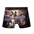 thumbnail image 2 of Spooky Halloween Night Witch Beagle Glowing Pumpkins All Over Print Boxer Briefs Underwear for Men Dad Beagles Dog Lover Gifts Idea - 12015, 2 of 6