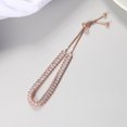thumbnail image 3 of Oro de 18 quilates Pulsera de moda con circonita cúbica chapada para mujer - Pulseras de oro rosa y blanco Regalo de joyería para niñas, adolescentes, mujeres, esposas, madres, hermanas, 3 of 5