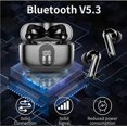thumbnail image 2 of Auriculares inalámbricos Bluetooth resistentes al agua para todos los dispositivos, color blanco, 2 of 5