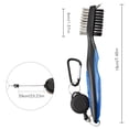 thumbnail image 2 of Golf Towel Microfiber Waffle Pattern Golf Brush Tool Kit With Club Groove Cleaner Golf Divot Repair Tool Golf Accessories black, 2 of 5