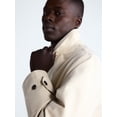 thumbnail image 6 of Free Assembly Men's and Big Men's Lightweight Trench Coat, Sizes XS-3XL, 6 of 9