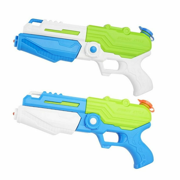 2 X Kids Summer 13 Water Guns Super Soaker Blaster Squirt Swimming Pool Toys Walmart Com Walmart Com