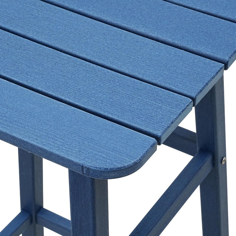 Outdoor Bar Table, HDPE Patio Bar Table, All Weather Height Patio Tables, Outdoor Bar Height Table, Tall Bistro Pub Table for Outside Deck, Porch
