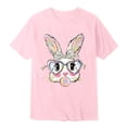 thumbnail image 4 of NAFUU Baby Boys Toys Cartoon Print Crew Neck Short Sleeve Easter Colorful Holiday Graphic Tee Soft Casual Kids Top Birthday Boy Shirt,Pink,6-7 Years, 4 of 4