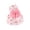 Pink, variant on Cute Pet Summer Dress with Large Bowknot, Floral & Fruit Print Princess Puppy Skirt for Small Medium Dogs and Cats, Breathable Sleeveless Doggy Apparel