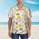 thumbnail image 2 of Fotbe Medical Icons Camisa Hawaiana para Hombre Unisex – Camisa Casual de Verano con Botones de Manga Corta de Algodón y Lino,X-Large, 2 of 7