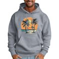 thumbnail image 2 of CONZONE Mens Casual Hoodies Long Sleeve Pullover Hoodie for Men Graphic Hooded Sweatshirts With Pocket, 2 of 5