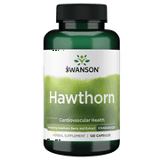 Swanson Hawthorn - Featuring Hawthorn Berry and Extract 120 Capsules