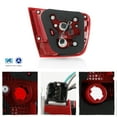thumbnail image 2 of AKKON - Fit 2013 2014 2015 Chevy Malibu LS / LT / Eco Sedan Truck Lid [Non-LED] Chrome Red Tail Light Inner Driver Left Side 1Pc, 2 of 4