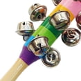 thumbnail image 4 of Campana de madera Bling Bling campana de cascabel con mango de madera ultra sensible, 4 of 10