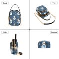thumbnail image 3 of joogoo Women Christmas Snowman Snowflakes Chain Crossbody Bags Shoulder Handbag Phone Purse, 3 of 5