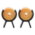 thumbnail image 4 of p>Handlebar Moustache Training Wheel, Coffre-Fort Eco Friendly Ferme Moustache Forme Roue Outil de Style pour les Hommes pour la Maison Hôtel pour Sortir Ensemble Parti/p>, 4 of 7